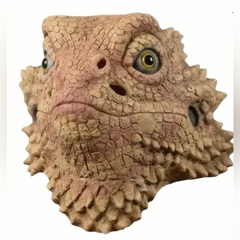 DELUXE MASK “LIZARD”’ HALLOWEEN MASK OVERSIZED NEW ONE SIZE